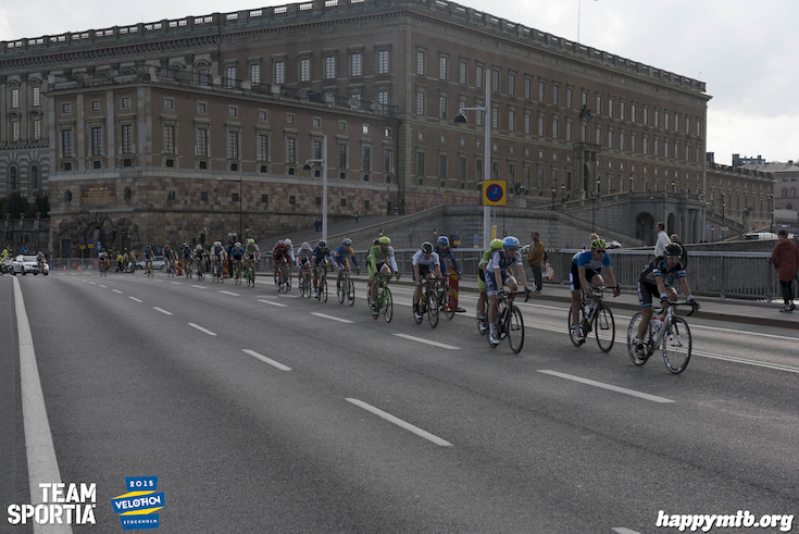 Bild från Velothon Stockholm 2015 - Proffsen
