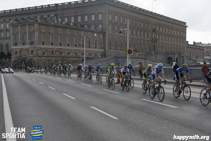 Bild från Velothon Stockholm 2015 - Proffsen