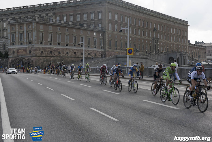 Bild från Velothon Stockholm 2015 - Proffsen