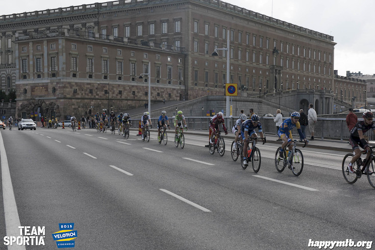 Bild från Velothon Stockholm 2015 - Proffsen