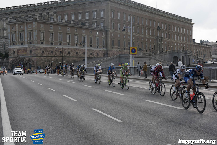Bild från Velothon Stockholm 2015 - Proffsen