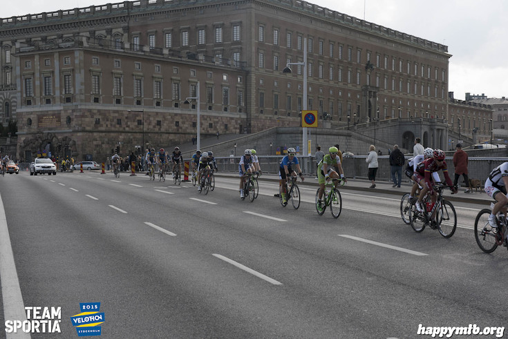 Bild från Velothon Stockholm 2015 - Proffsen