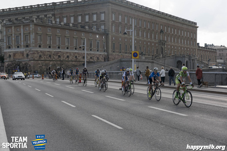 Bild från Velothon Stockholm 2015 - Proffsen