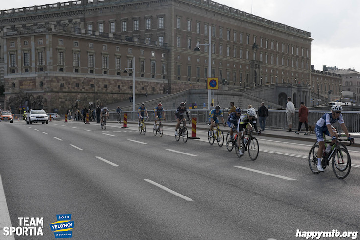 Bild från Velothon Stockholm 2015 - Proffsen