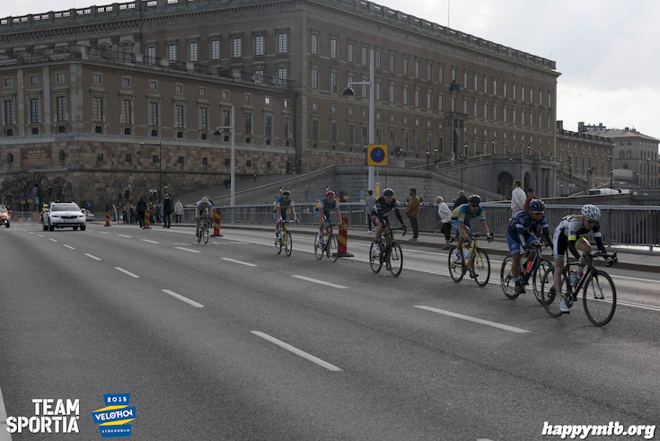 Bild från Velothon Stockholm 2015 - Proffsen