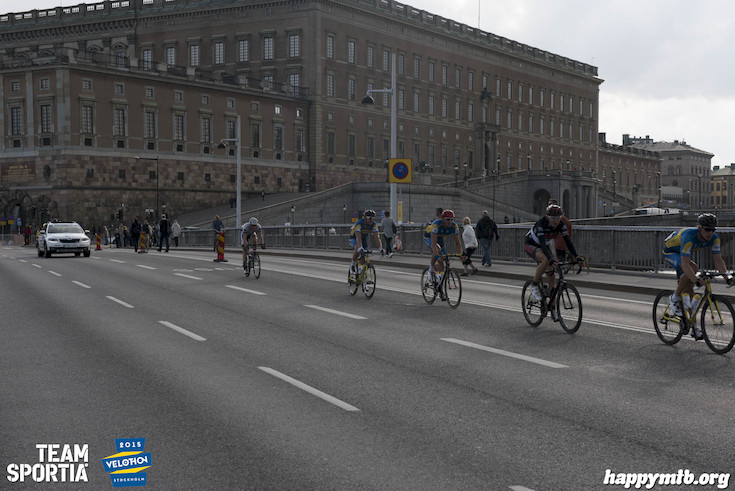 Bild från Velothon Stockholm 2015 - Proffsen