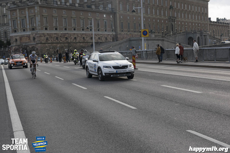 Bild från Velothon Stockholm 2015 - Proffsen
