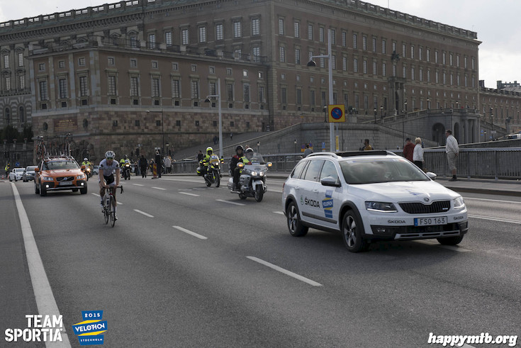 Bild från Velothon Stockholm 2015 - Proffsen