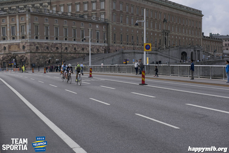 Bild från Velothon Stockholm 2015 - Slottet