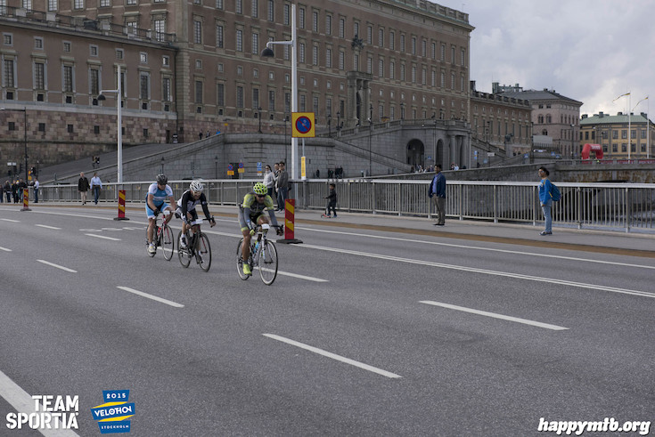 Bild från Velothon Stockholm 2015 - Slottet