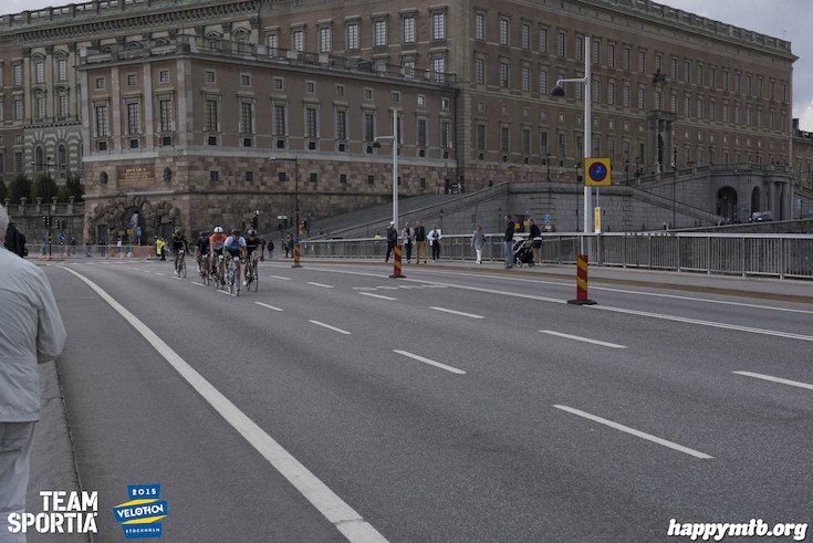 Bild från Velothon Stockholm 2015 - Slottet