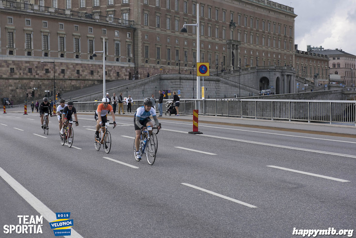 Bild från Velothon Stockholm 2015 - Slottet