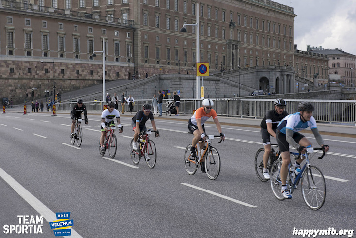 Bild från Velothon Stockholm 2015 - Slottet