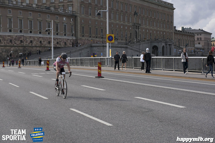 Bild från Velothon Stockholm 2015 - Slottet