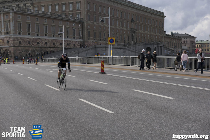 Bild från Velothon Stockholm 2015 - Slottet