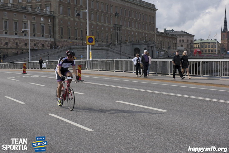Bild från Velothon Stockholm 2015 - Slottet