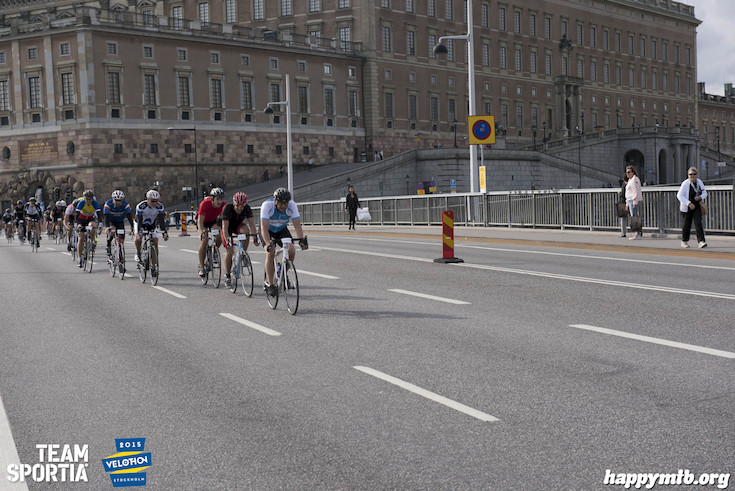 Bild från Velothon Stockholm 2015 - Slottet