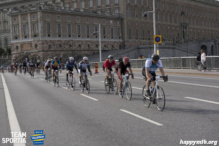 Bild från Velothon Stockholm 2015 - Slottet