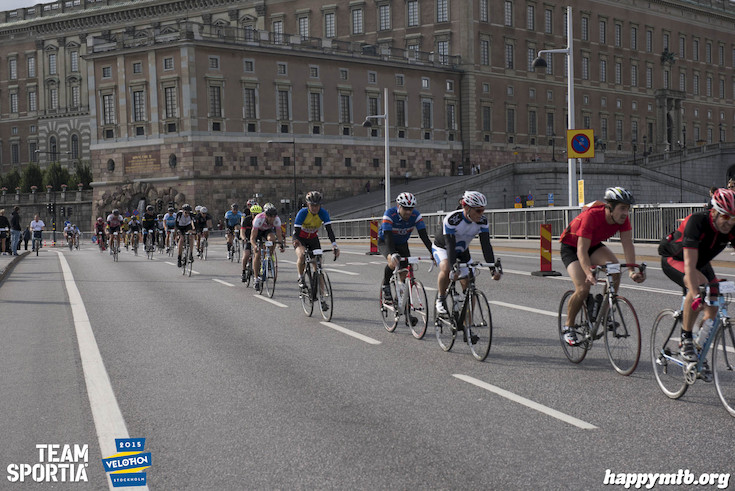 Bild från Velothon Stockholm 2015 - Slottet