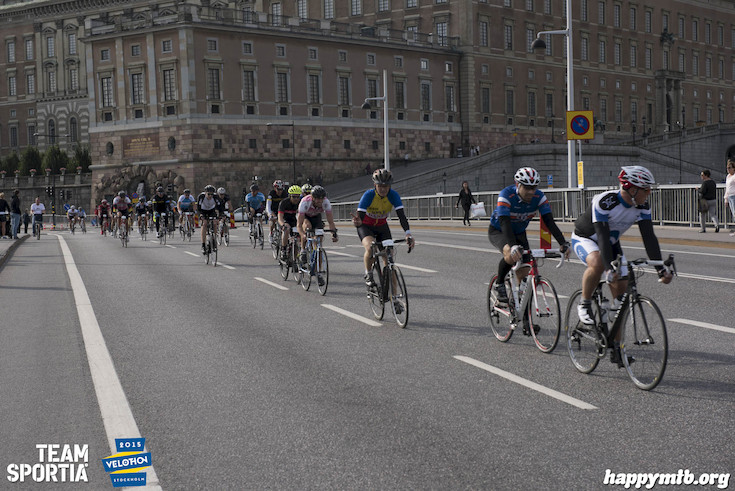 Bild från Velothon Stockholm 2015 - Slottet