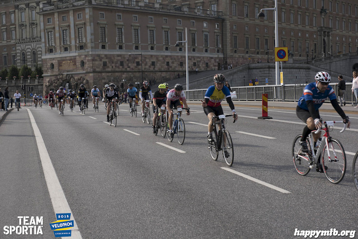 Bild från Velothon Stockholm 2015 - Slottet