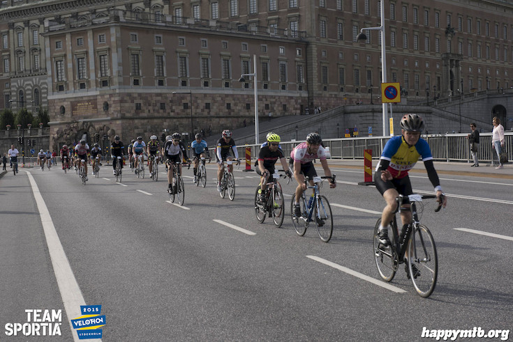 Bild från Velothon Stockholm 2015 - Slottet