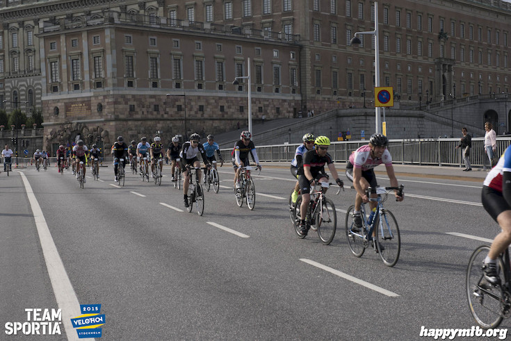 Bild från Velothon Stockholm 2015 - Slottet