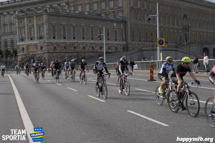 Bild från Velothon Stockholm 2015 - Slottet