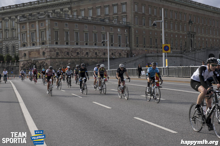Bild från Velothon Stockholm 2015 - Slottet
