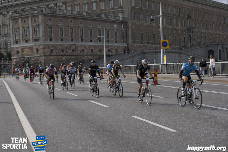 Bild från Velothon Stockholm 2015 - Slottet