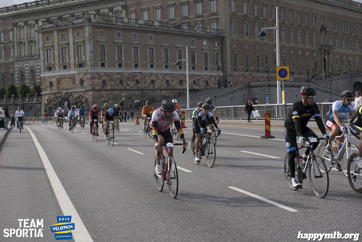 Bild från Velothon Stockholm 2015 - Slottet