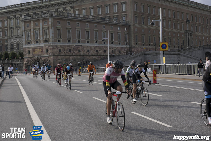 Bild från Velothon Stockholm 2015 - Slottet
