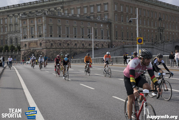 Bild från Velothon Stockholm 2015 - Slottet