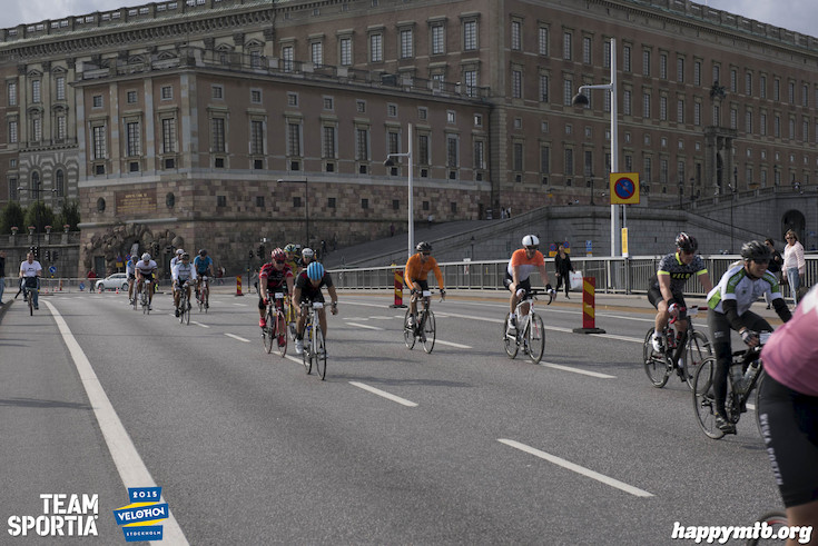 Bild från Velothon Stockholm 2015 - Slottet
