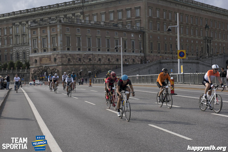 Bild från Velothon Stockholm 2015 - Slottet