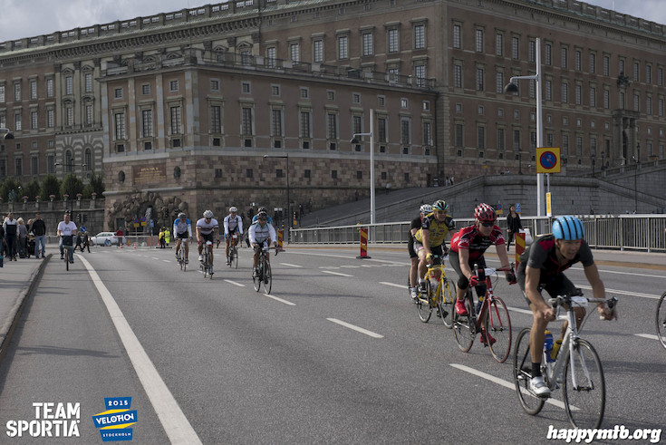 Bild från Velothon Stockholm 2015 - Slottet