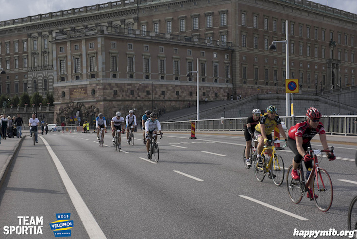 Bild från Velothon Stockholm 2015 - Slottet