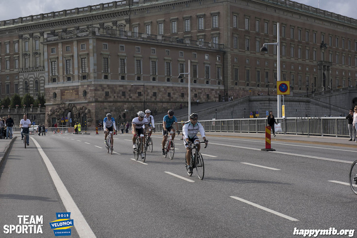 Bild från Velothon Stockholm 2015 - Slottet
