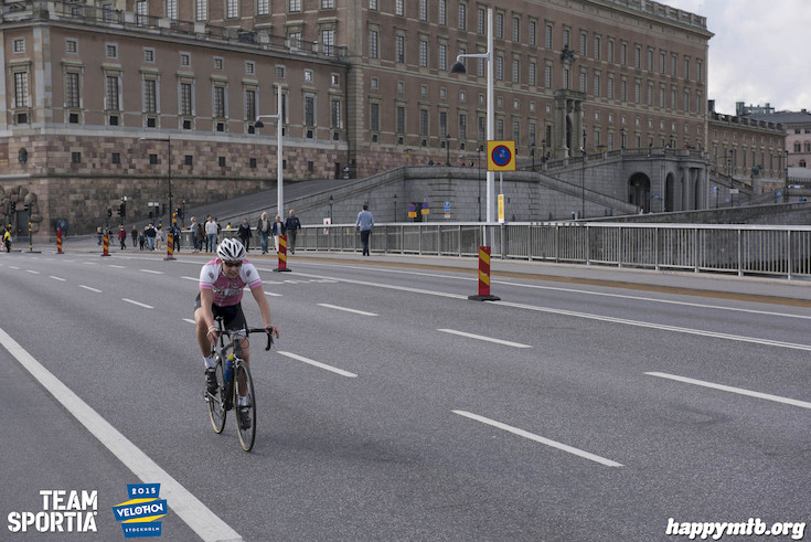 Bild från Velothon Stockholm 2015 - Slottet