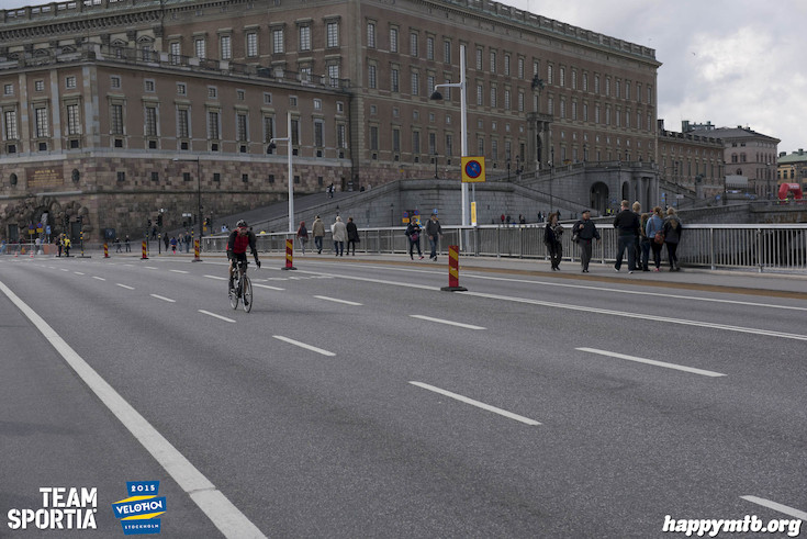 Bild från Velothon Stockholm 2015 - Slottet