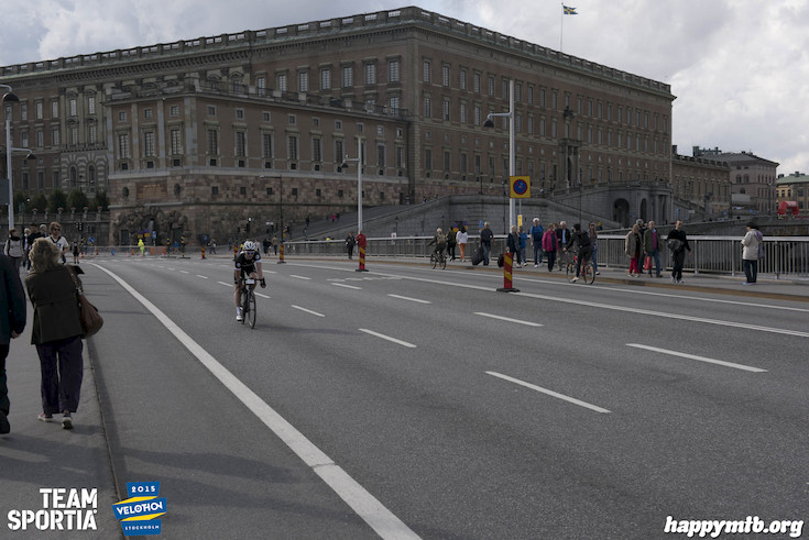 Bild från Velothon Stockholm 2015 - Slottet