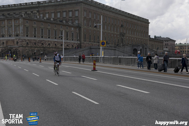 Bild från Velothon Stockholm 2015 - Slottet