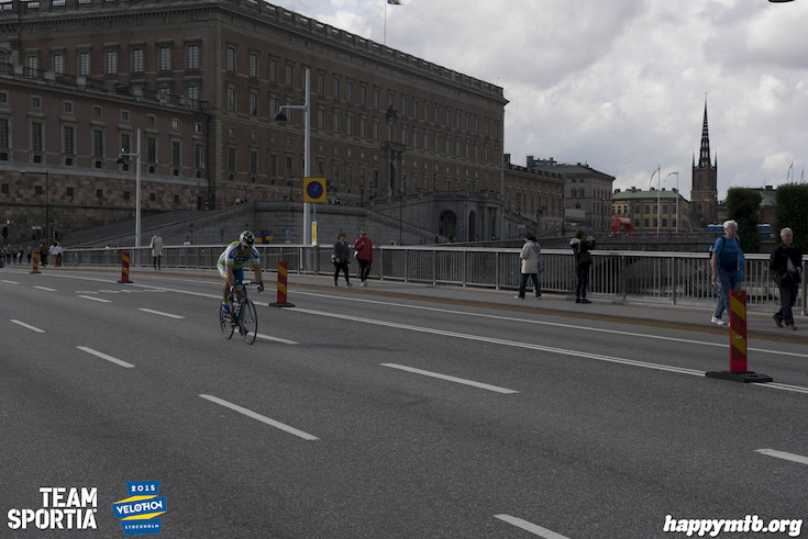 Bild från Velothon Stockholm 2015 - Slottet