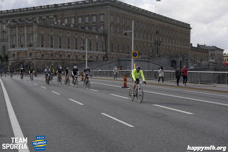 Bild från Velothon Stockholm 2015 - Slottet