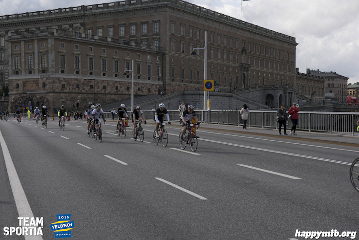 Bild från Velothon Stockholm 2015 - Slottet