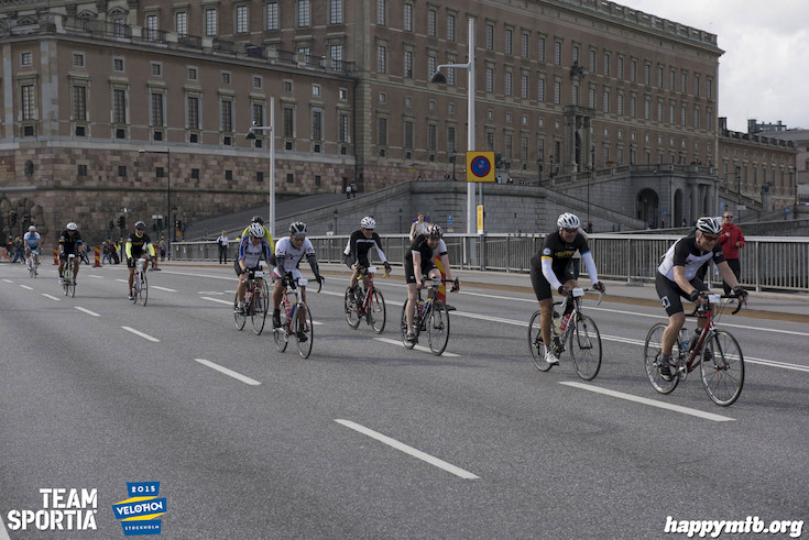 Bild från Velothon Stockholm 2015 - Slottet