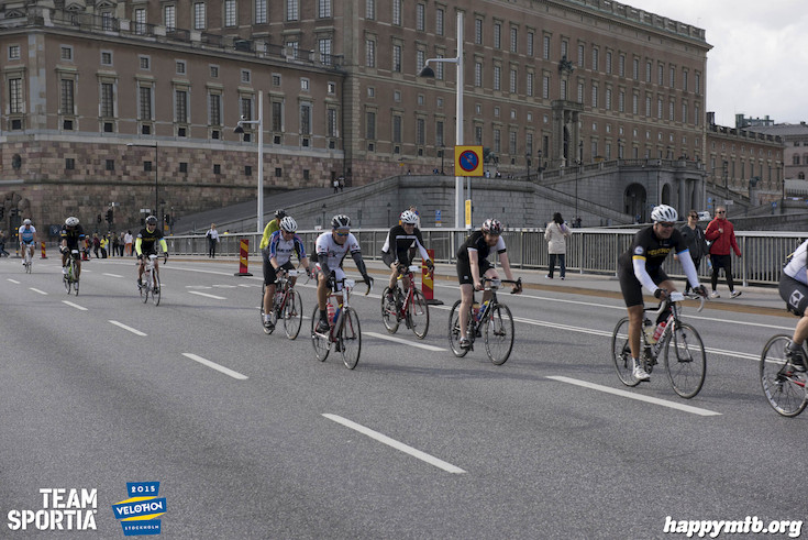 Bild från Velothon Stockholm 2015 - Slottet