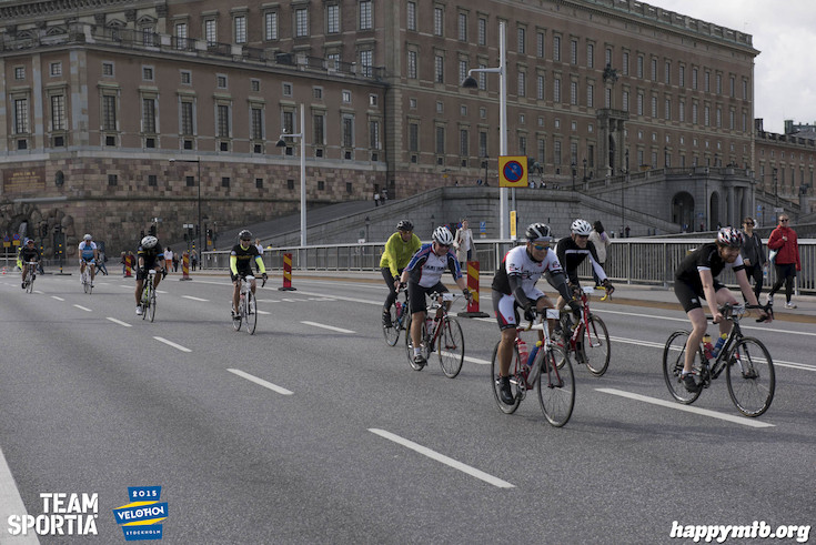 Bild från Velothon Stockholm 2015 - Slottet