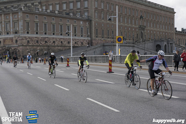 Bild från Velothon Stockholm 2015 - Slottet
