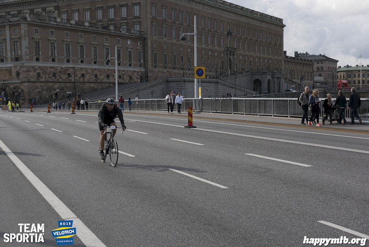 Bild från Velothon Stockholm 2015 - Slottet